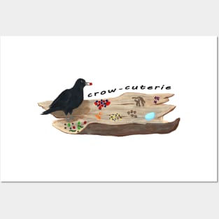 Crow-cuterie Posters and Art